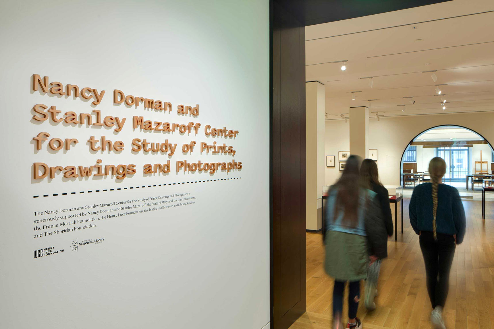 Baltimore Museum of Art brand identity and wayfinding signage